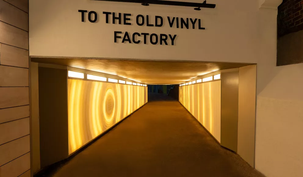 Recording community history: Backlit HIMACS clads the ‘Sounds of Hayes’ underpass
