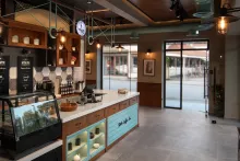State Coffee Co. – Design: Lab4 architects – Photo credit: Kostas Kroustalis