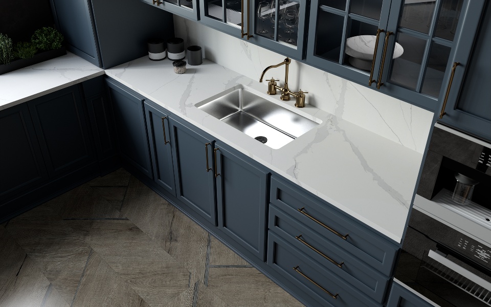 LX Hausys Viatera quartz kitchen countertop
