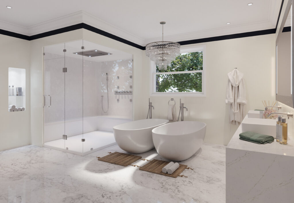 VIATERA Quartz bathroom countertop design