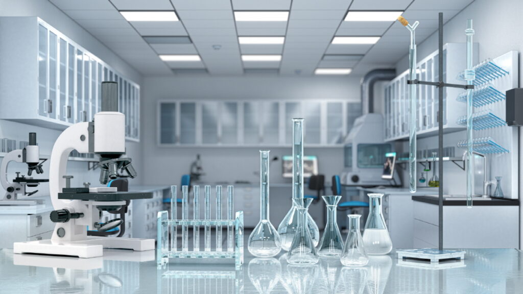 Scientific laboratory workplace