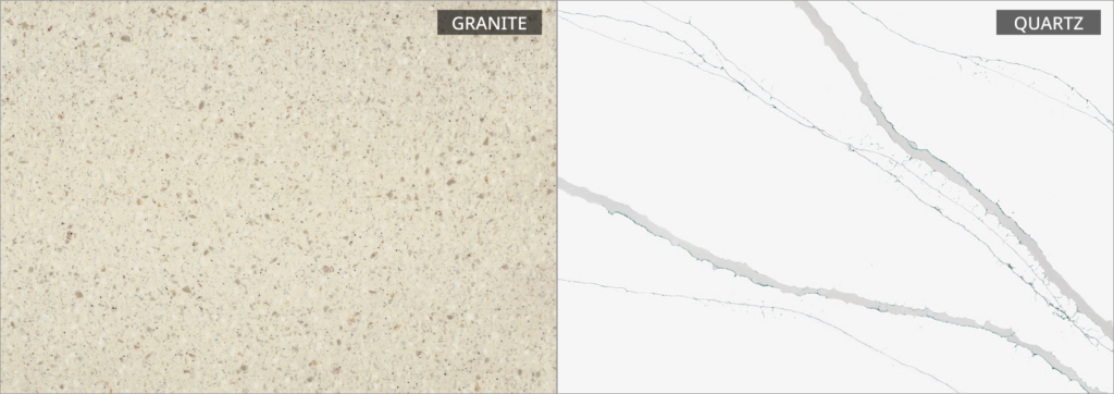 Granite and Quartz surface materials