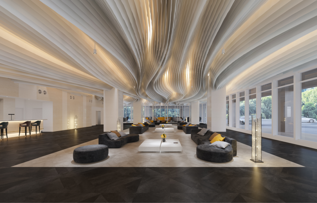 Hotel Lobby and Lounge Interior Design – HFLOR PRESTG Artistry