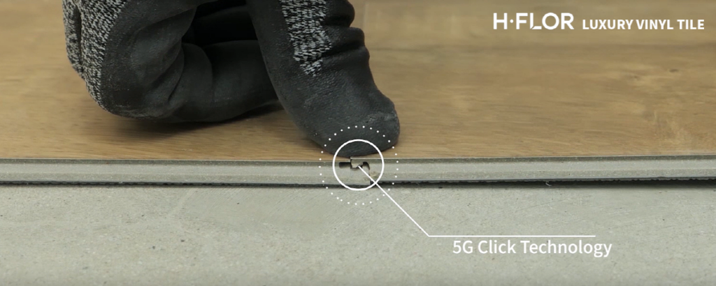 H·FLOR LVT’s 5G Click Technology