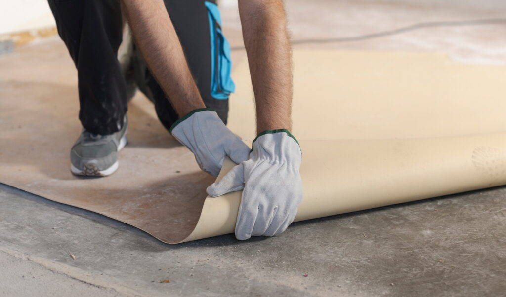 Linoleum flooring is long-lasting and versatile