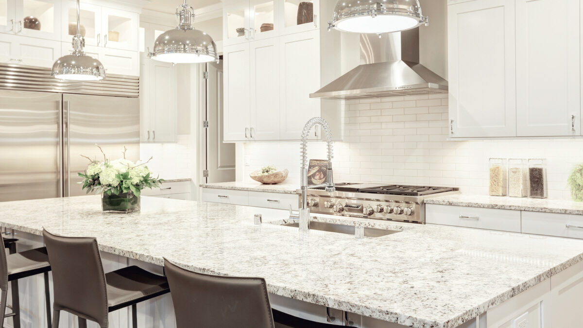 White Granite Countertops, 10 Popular On-Trend Colors to Consider