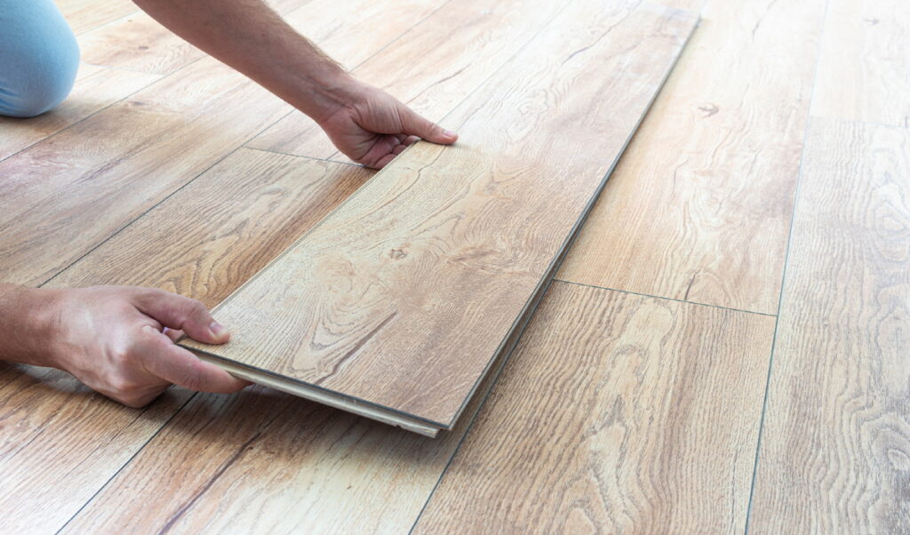 Laminate flooring is affordable, but it's not the most durable nor waterproof