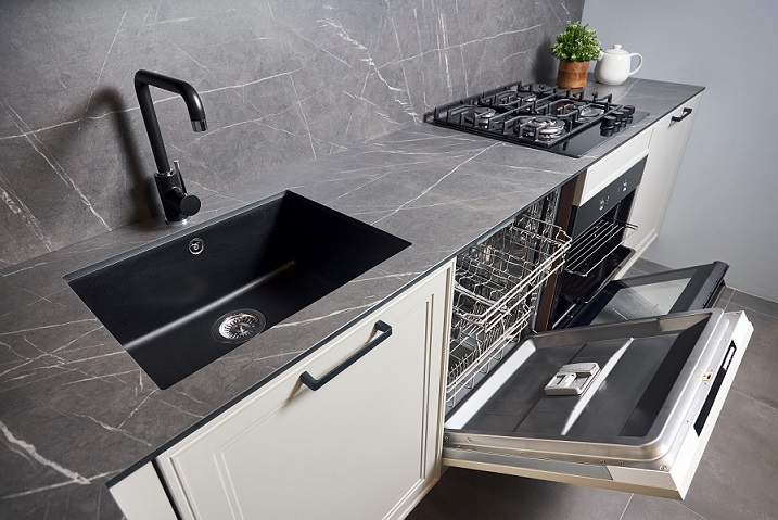 It is one of the great advantages of Porcelain countertops because it is easy to maintain.
