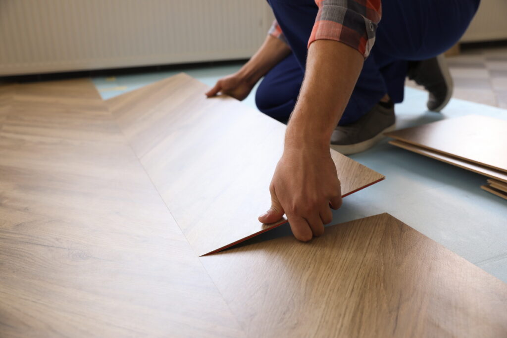 Vinyl flooring is DIY-friendly with easy peel-and-stick tiles or click-and-lock planks. Professional installation of vinyl sheeting is cost-effective.