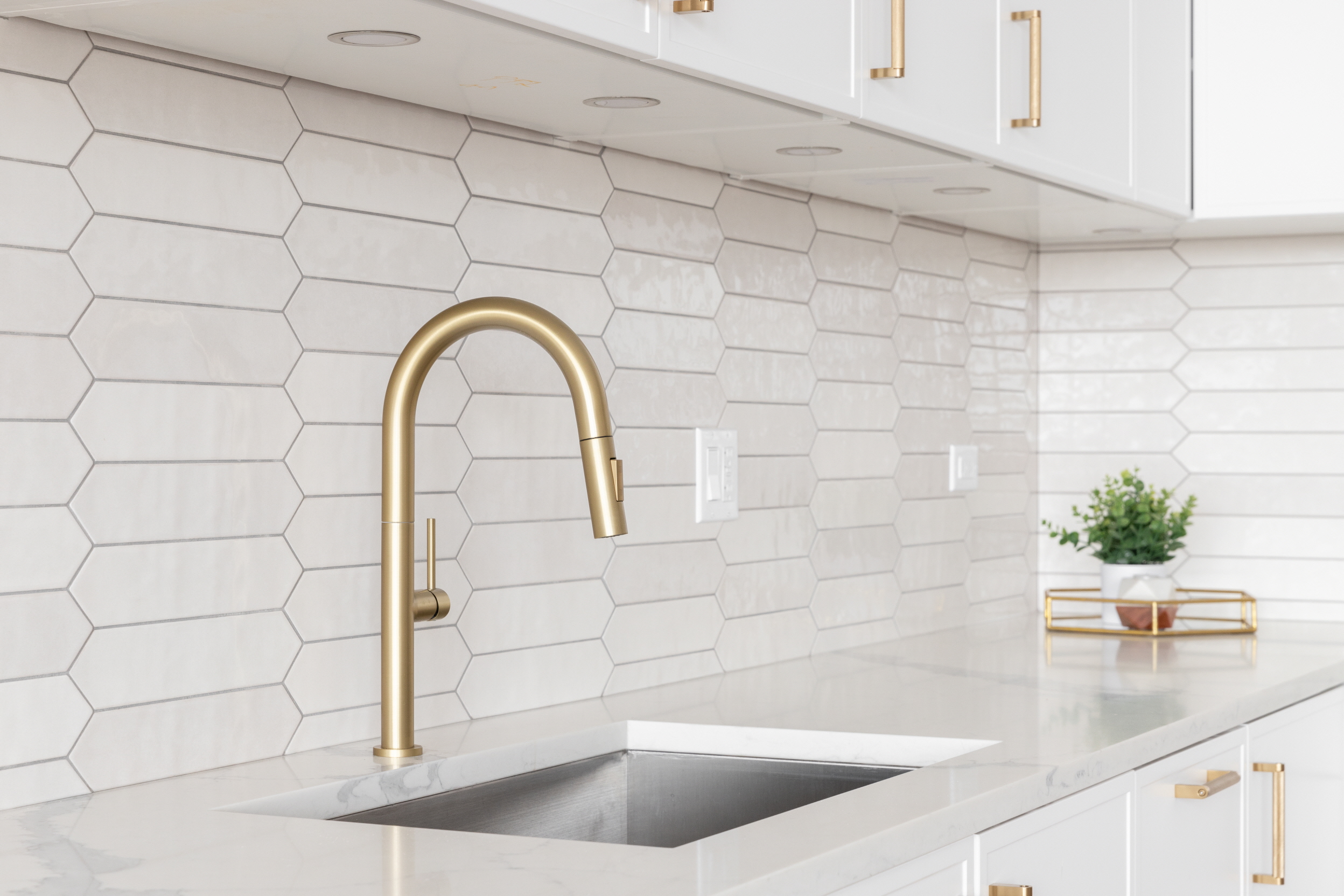 Affordably upgrade your kitchen with new cabinet doors, updated hardware, or a stylish faucet for a beautiful transformation without breaking the bank.