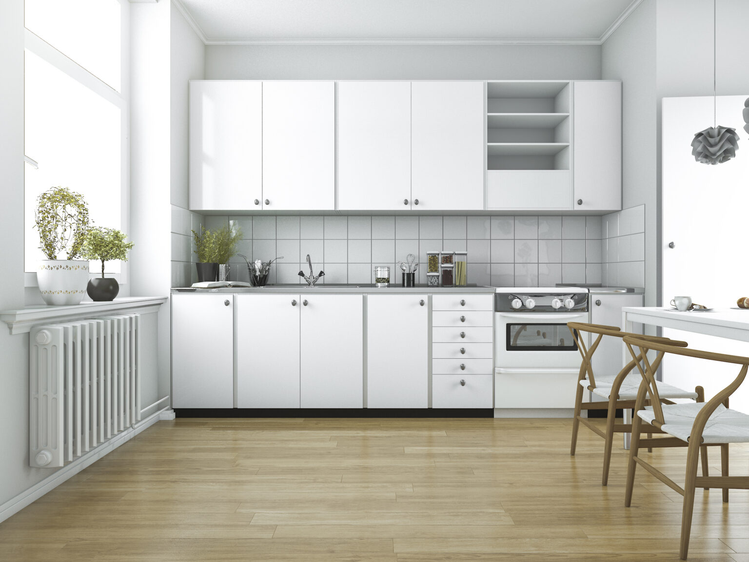 Simple and Small Kitchen Design with 6 Basic Kitchen Layouts - LX Hausys