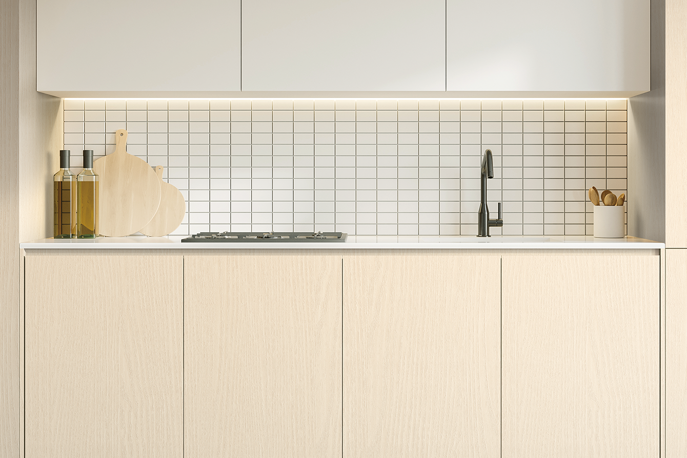 LX Hausys BENIF - LX Hausys offers high-impact materials for stunning backsplashes, enhancing kitchen aesthetics and practicality.
