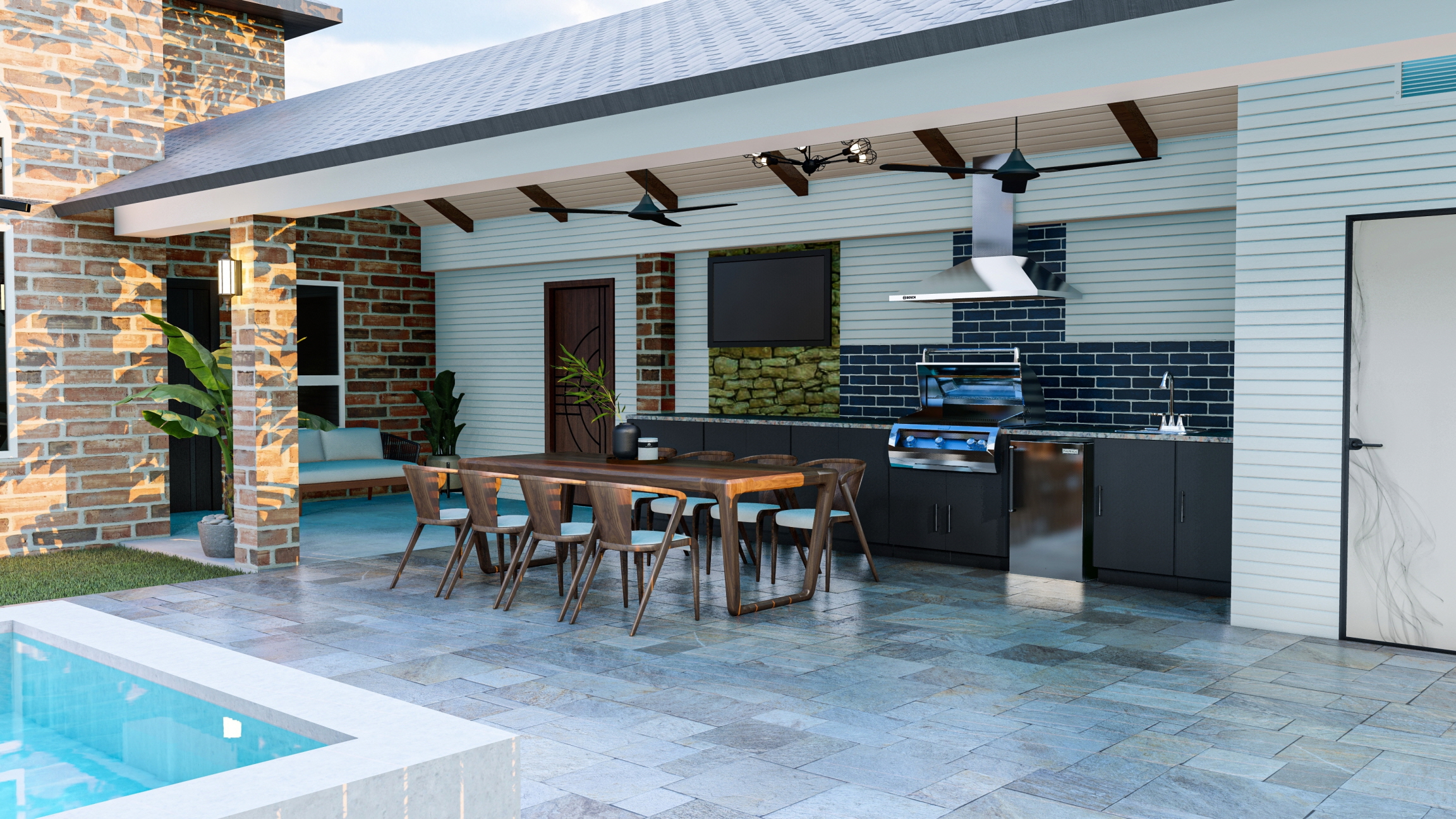 An outdoor kitchen is more than a passing trend. It is a space that can increase the value of your home.