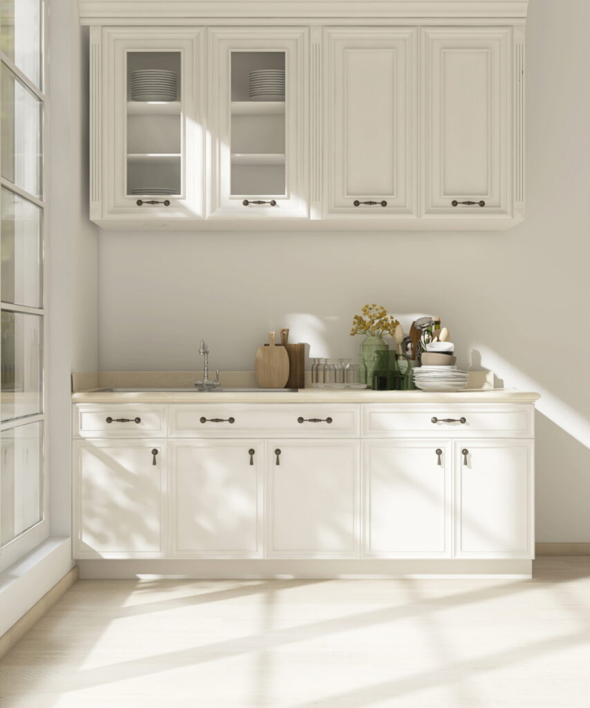 How to Paint and Update Your Kitchen’s White Laminate Cabinet Doors