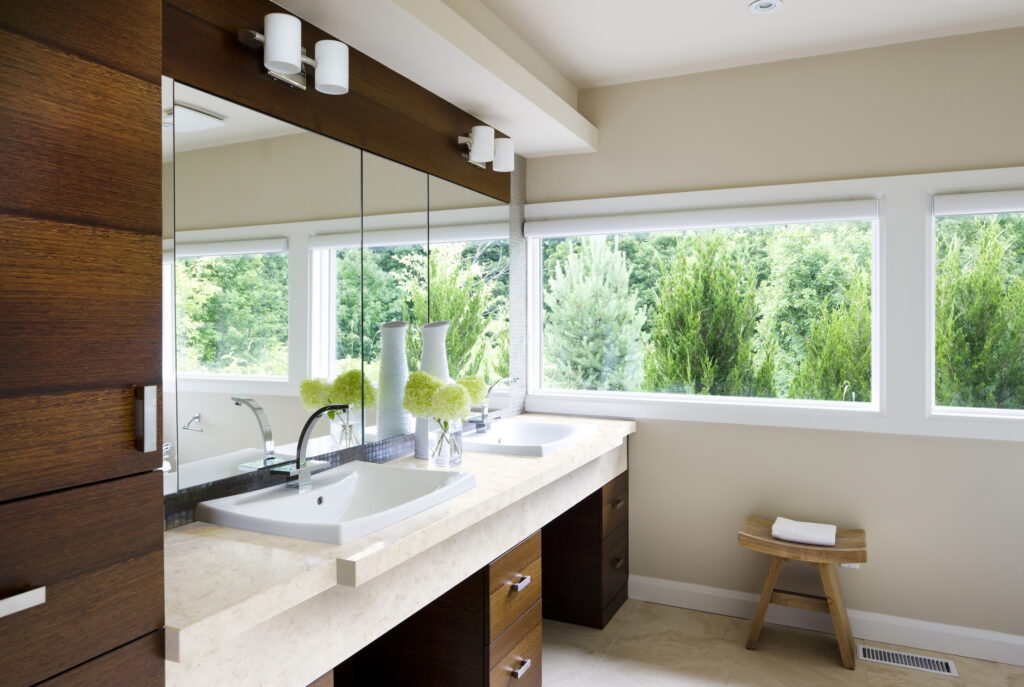 Is marble good for bathroom vanity tops?