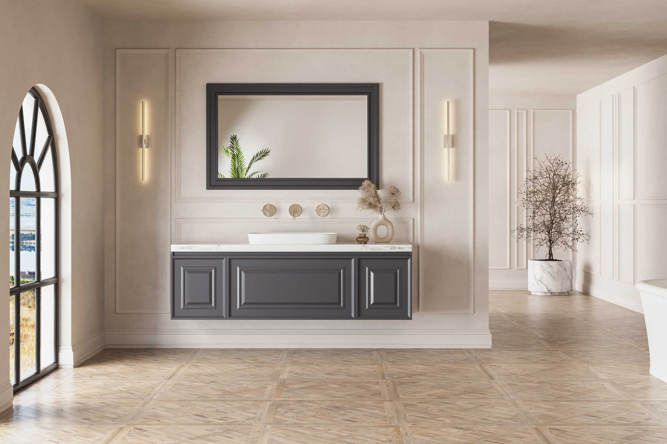 Upcycling an antique dresser into a bathroom vanity offers a creative way to combine vintage character with everyday practicality.
