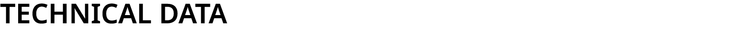 TECHNICAL DATA