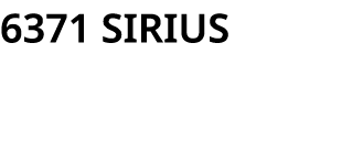 6371 SIRIUS