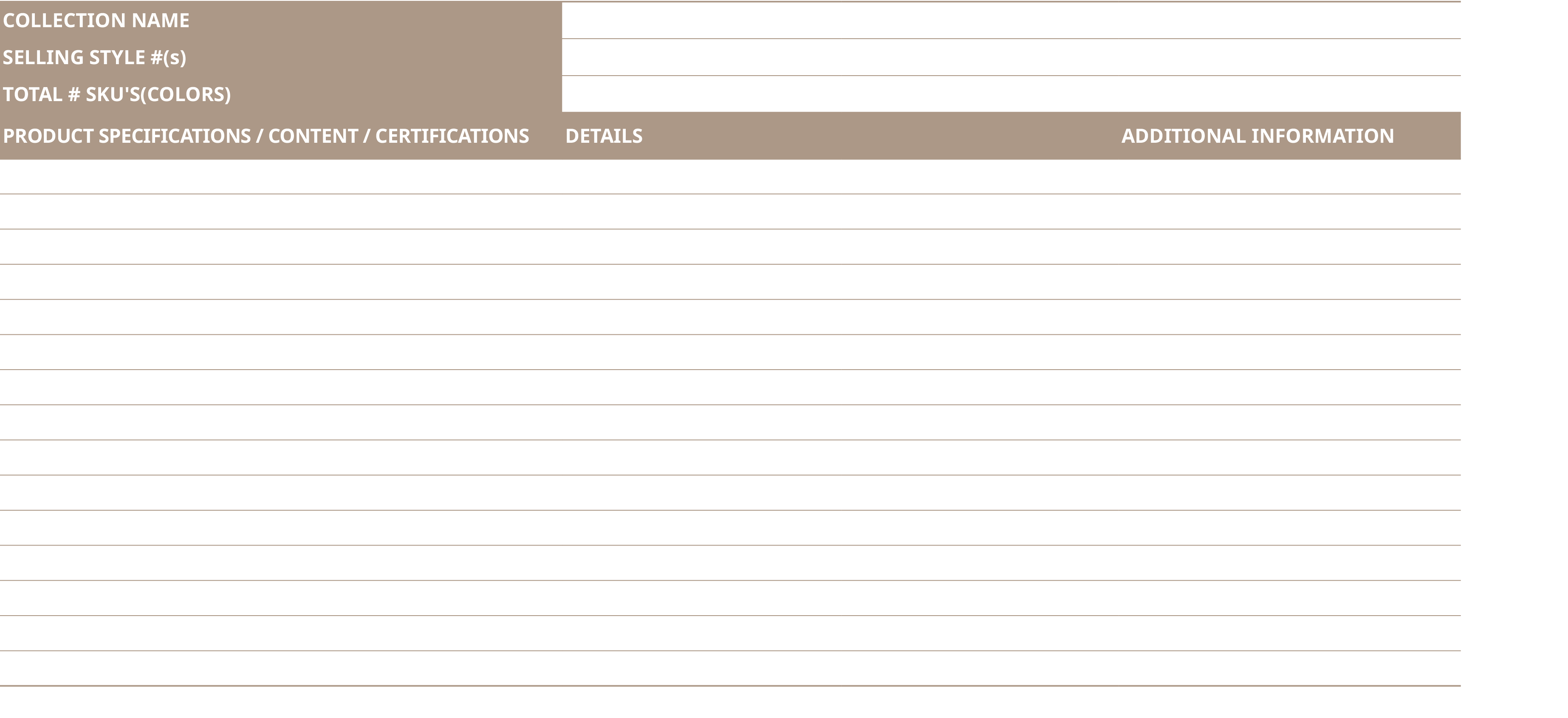 COLLECTION NAME,PRESTG Artistry SPC Gluedown ,,,SELLING STYLE #(s),PRESTG Artistry SPC Gluedown,,,TOTAL # SKU'S(COLOR   