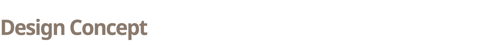 Design Concept
